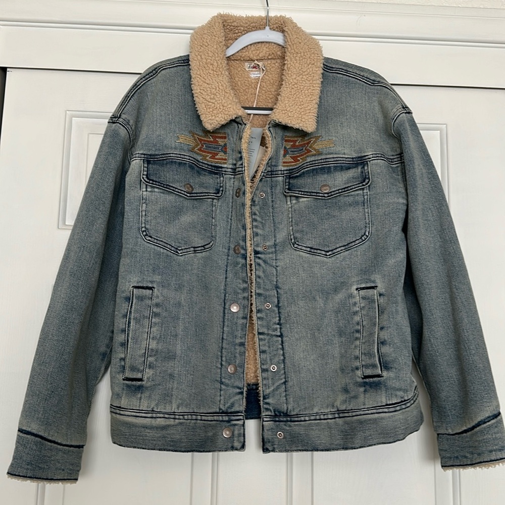 Faherty Jean Jacket with Sherpa lining